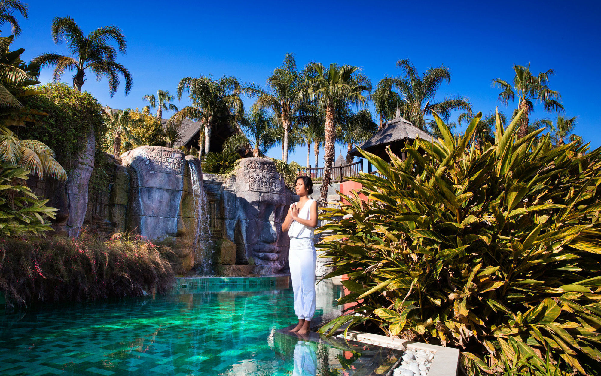 Asia Gardens Hotel & Thai Spa, A Royal Hideaway Hotel Finestrat Bekvämligheter bild The Lagoon