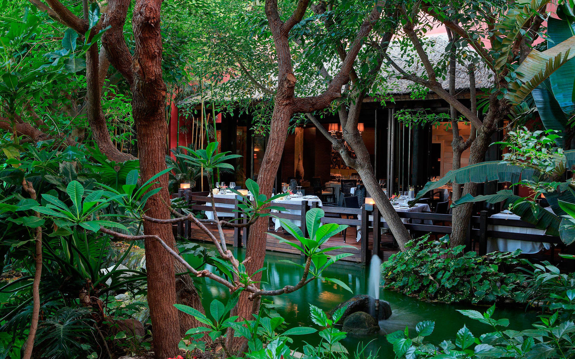 Asia Gardens Hotel & Thai Spa, A Royal Hideaway Hotel Finestrat Restaurang bild The restaurant