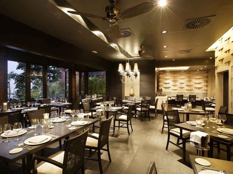Asia Gardens Hotel & Thai Spa, A Royal Hideaway Hotel Finestrat Exteriör bild Interior of the restaurant